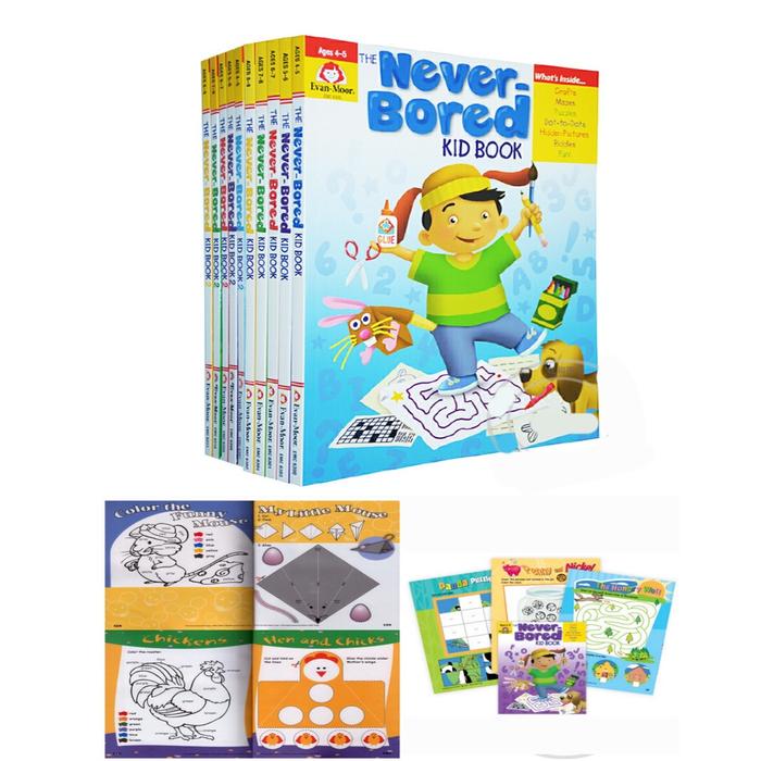 Never Bored Activity Set (Paperback)