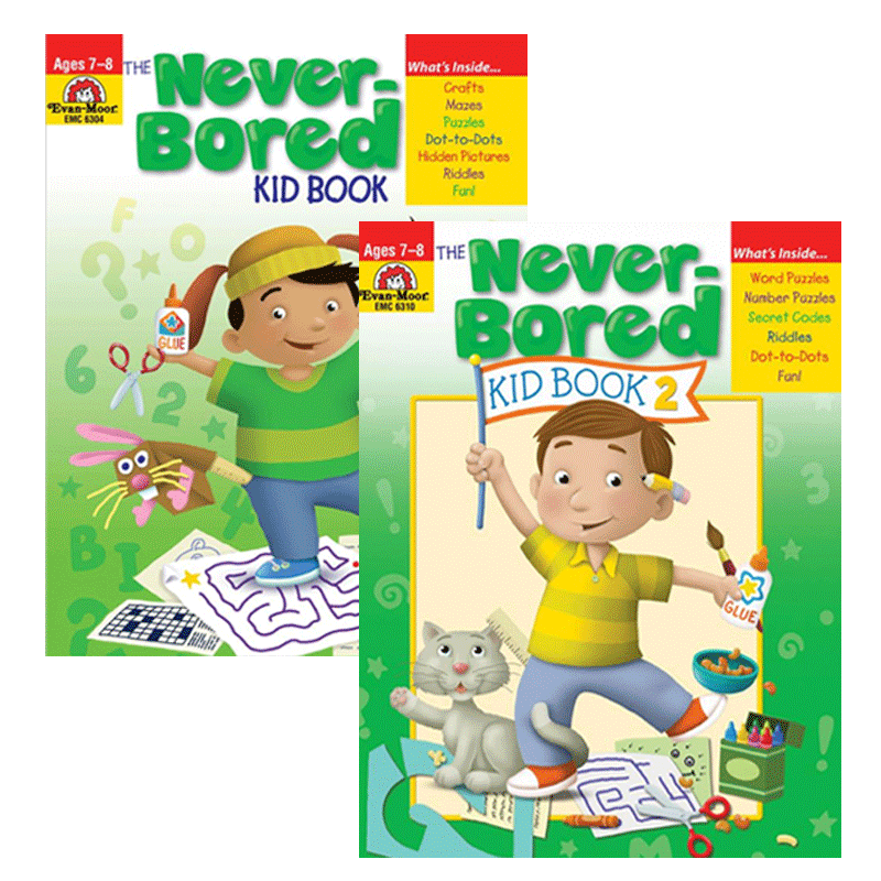 Never Bored Activity Set (Paperback)