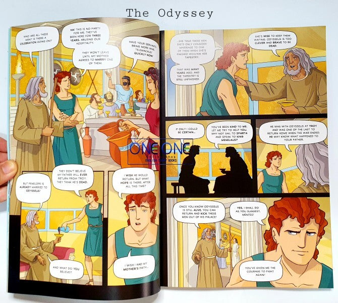 The Odyssey Usborne Illustrated Graphic Novel