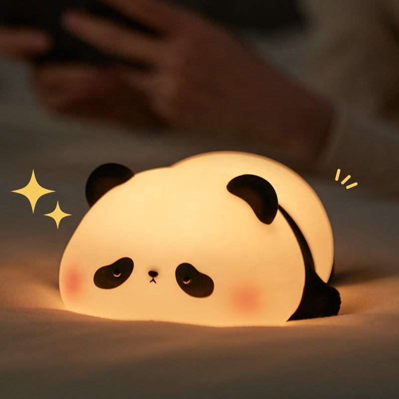 Panda Rechargeable Night Light – Touch Bedside Lamp