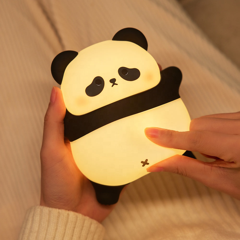 Panda Rechargeable Night Light – Touch Bedside Lamp