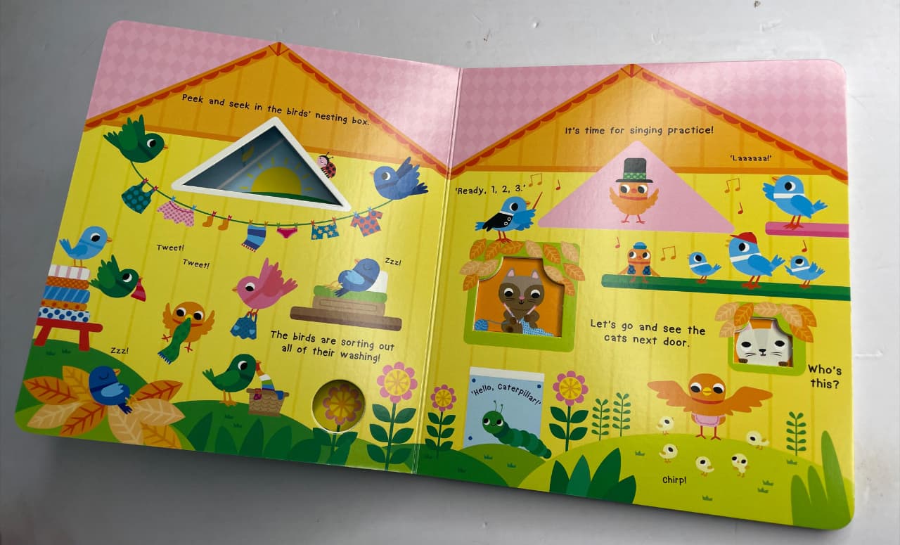Peek and Seek Board Books for Toddlers | Interactive Early Learning Books