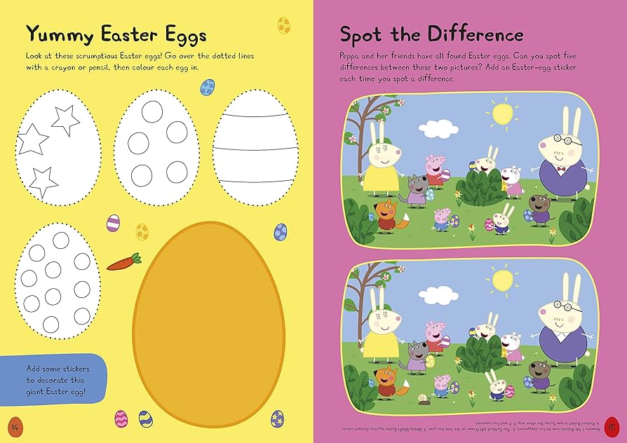Peppa Pig Wipe-Clean Learning Set – First Words, Numbers, Writing & Counting Books with Marker