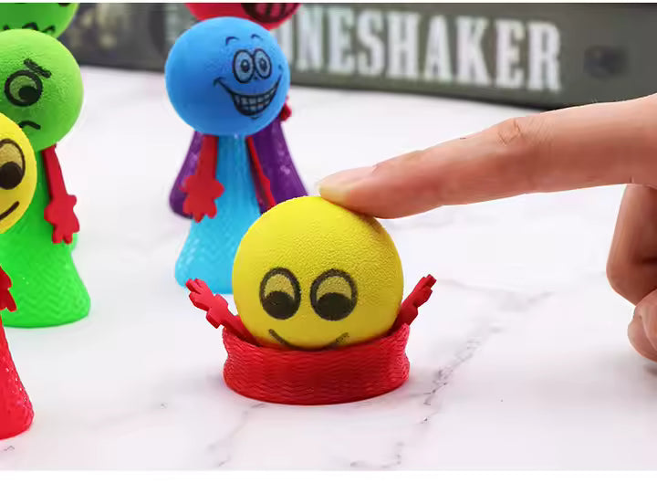 Bounce Ball Antistress Toys – Squeeze & Jumping Expression Dolls for Kids Party Favors