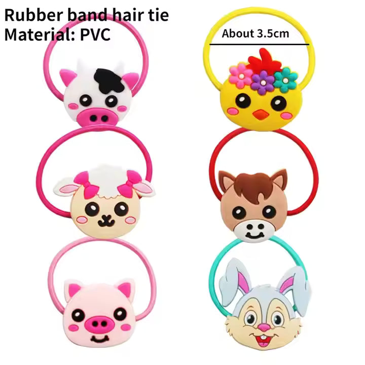 Farm Animal Party Favors – 72pcs Party Pack (Necklaces, Keychains, Bags & Fillers for Kids)