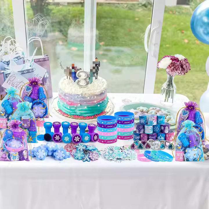 Frozen Party Favors Set – 134pcs Birthday & Gift Pack for Girls