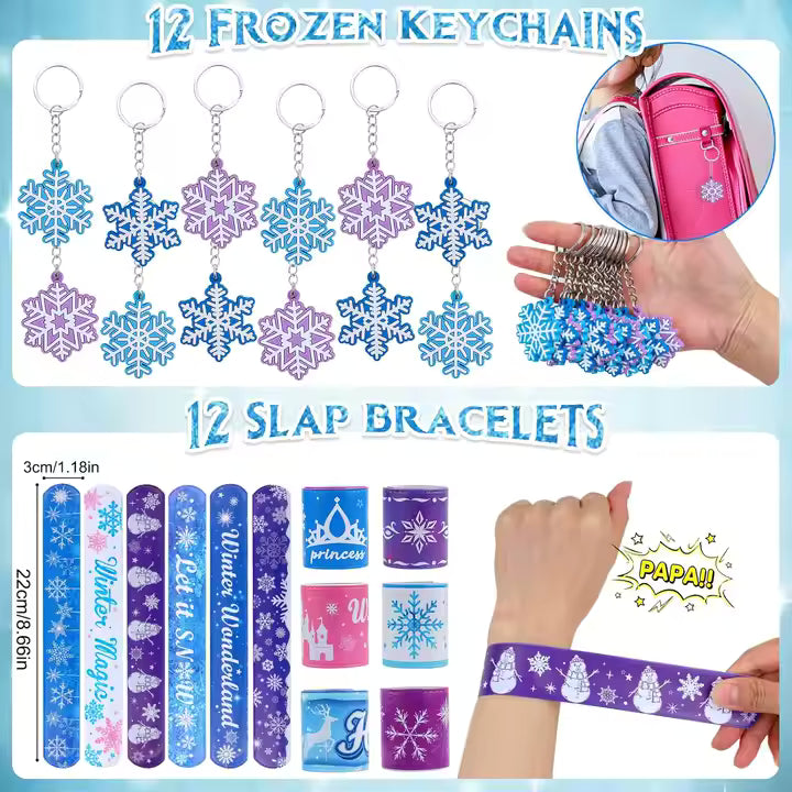 Frozen Party Favors Set – 134pcs Birthday & Gift Pack for Girls