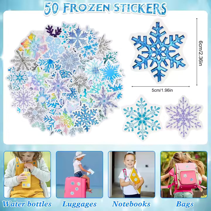 Frozen Party Favors Set – 134pcs Birthday & Gift Pack for Girls