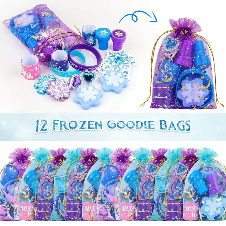Frozen Party Favors Set – 134pcs Birthday & Gift Pack for Girls