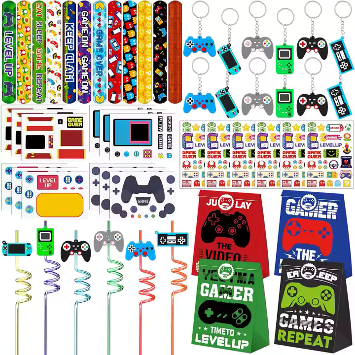 72 PCS Video Game Theme Party Favors – Goodie Bag Fillers & Rewards