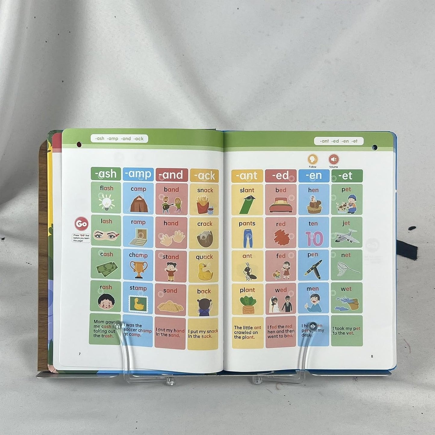 First Phonics Sound Book – Interactive Talking Learning Book with 500+ Words