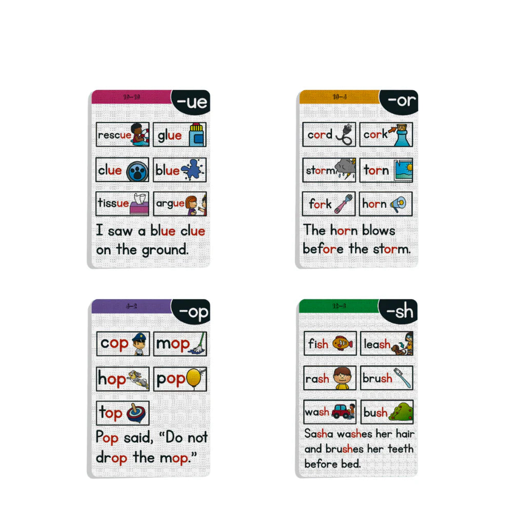 Read And Learn Phonics Flashcards