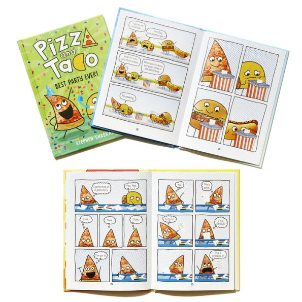 Pizza and Taco Series 8-Books Collection Set (HardCover)