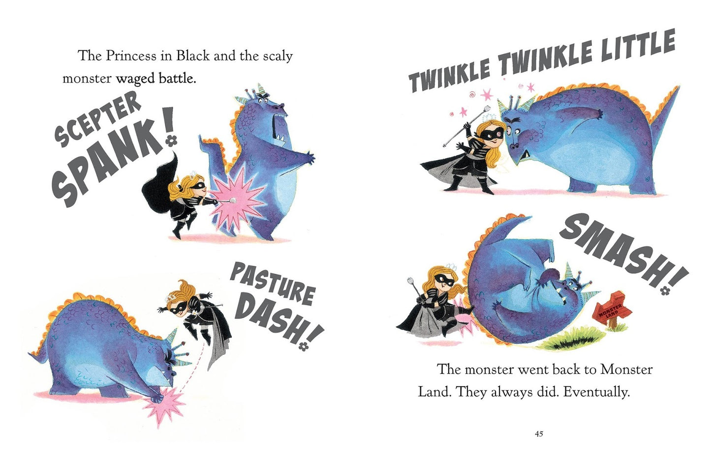 The Princess In Black (Paperback)