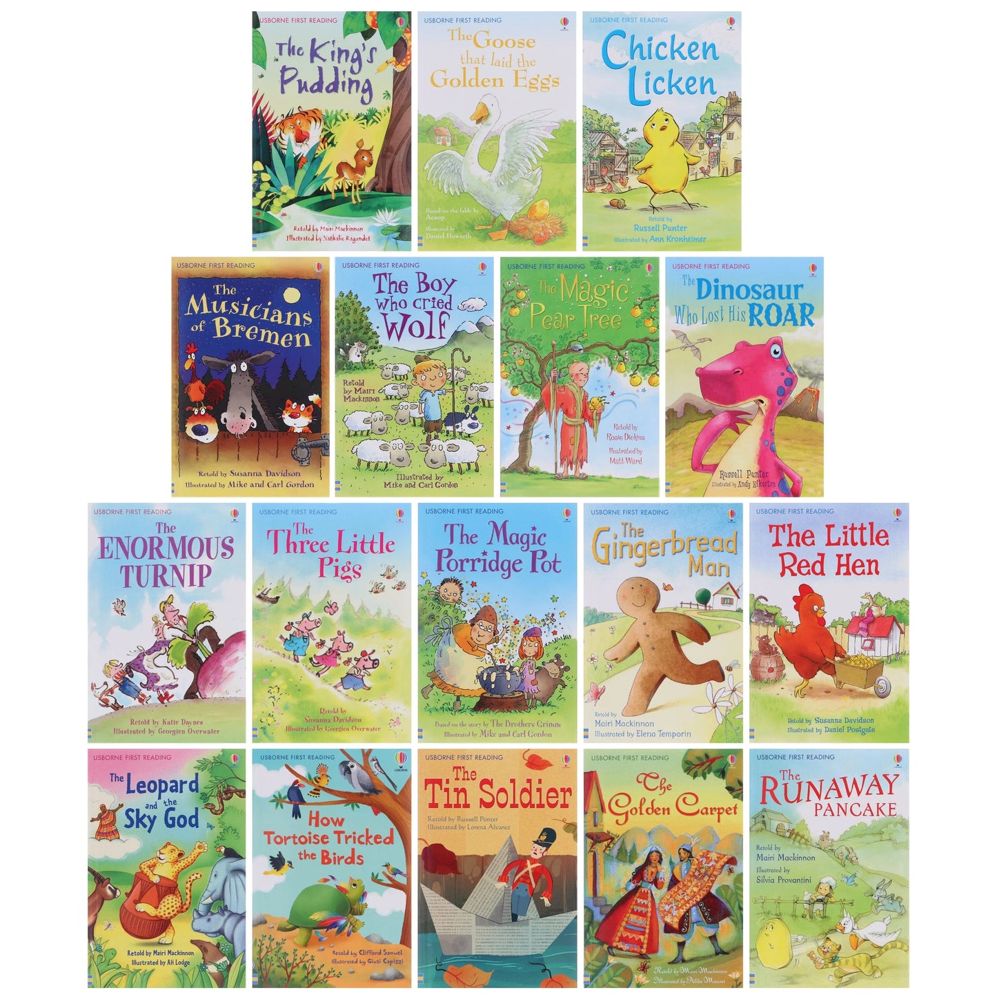 Usborne My Reading Library- Red Gift Case 50 books
