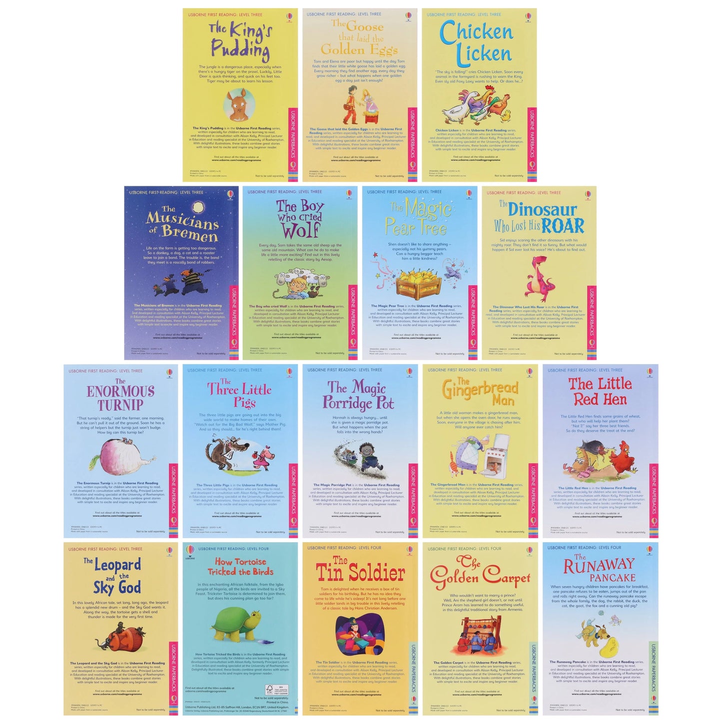 Usborne My Reading Library- Red Gift Case 50 books