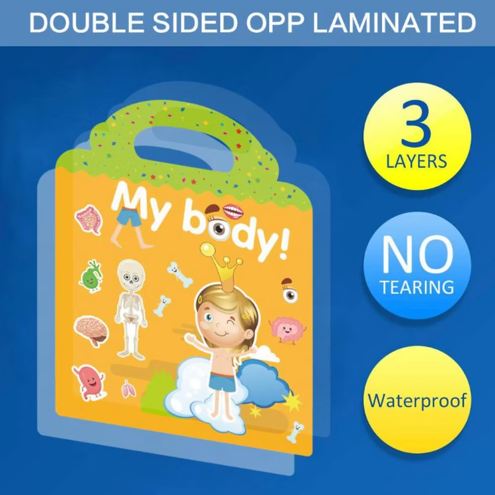 Reusable Themed Sticker Books