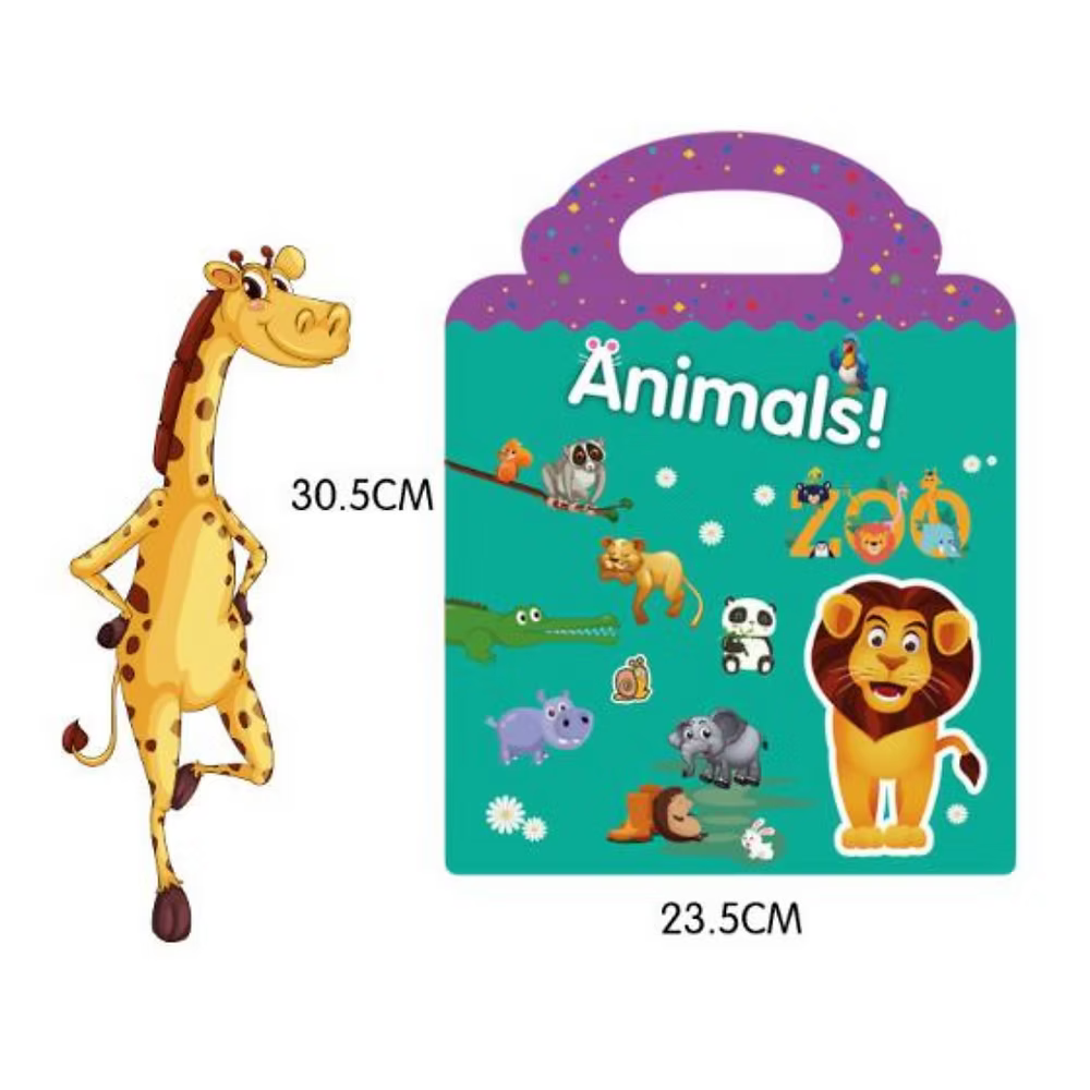 Reusable Themed Sticker Books