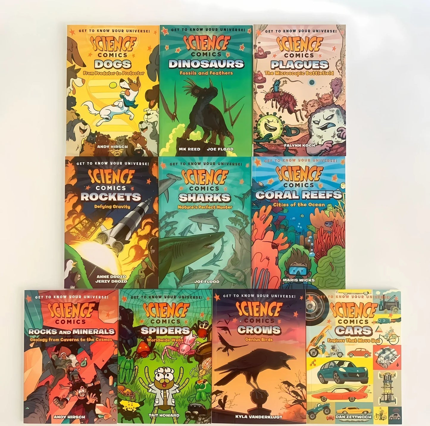 science comics