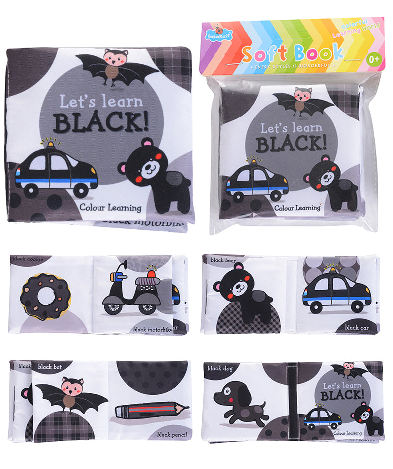 Colour Learning Palm Books – Set of 7 Soft Baby Books