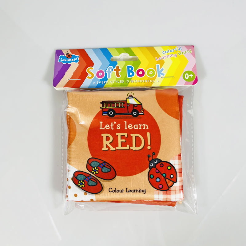 Colour Learning Palm Books – Set of 7 Soft Baby Books