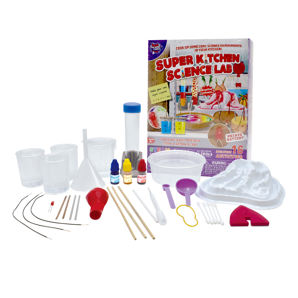 Super Kitchen Science Lab – 16 Fun Experiments with Household Items