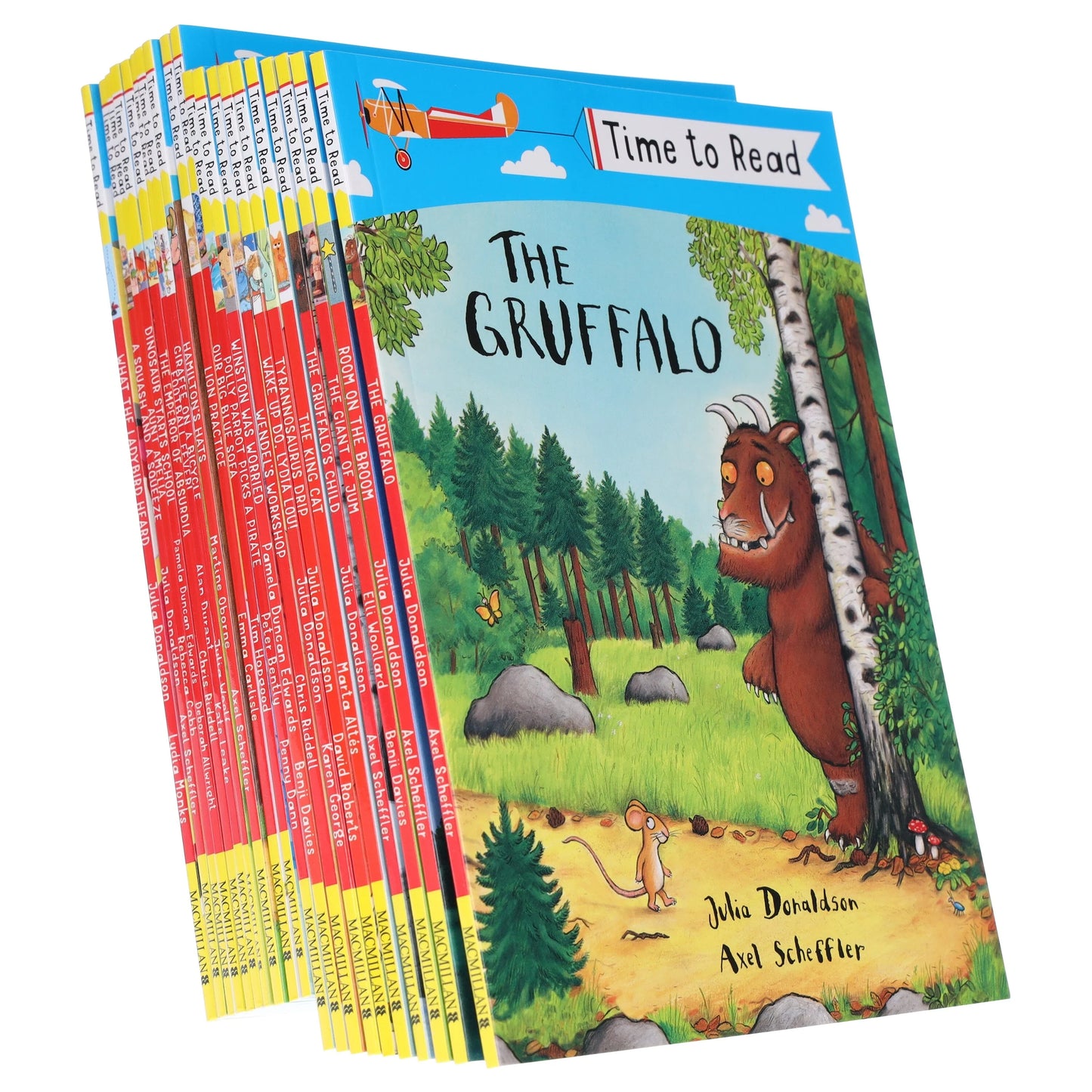 Time To Read Collection 20 Books Set By Julia Donaldson & Lydia Monks - Ages 3+ - Paperback