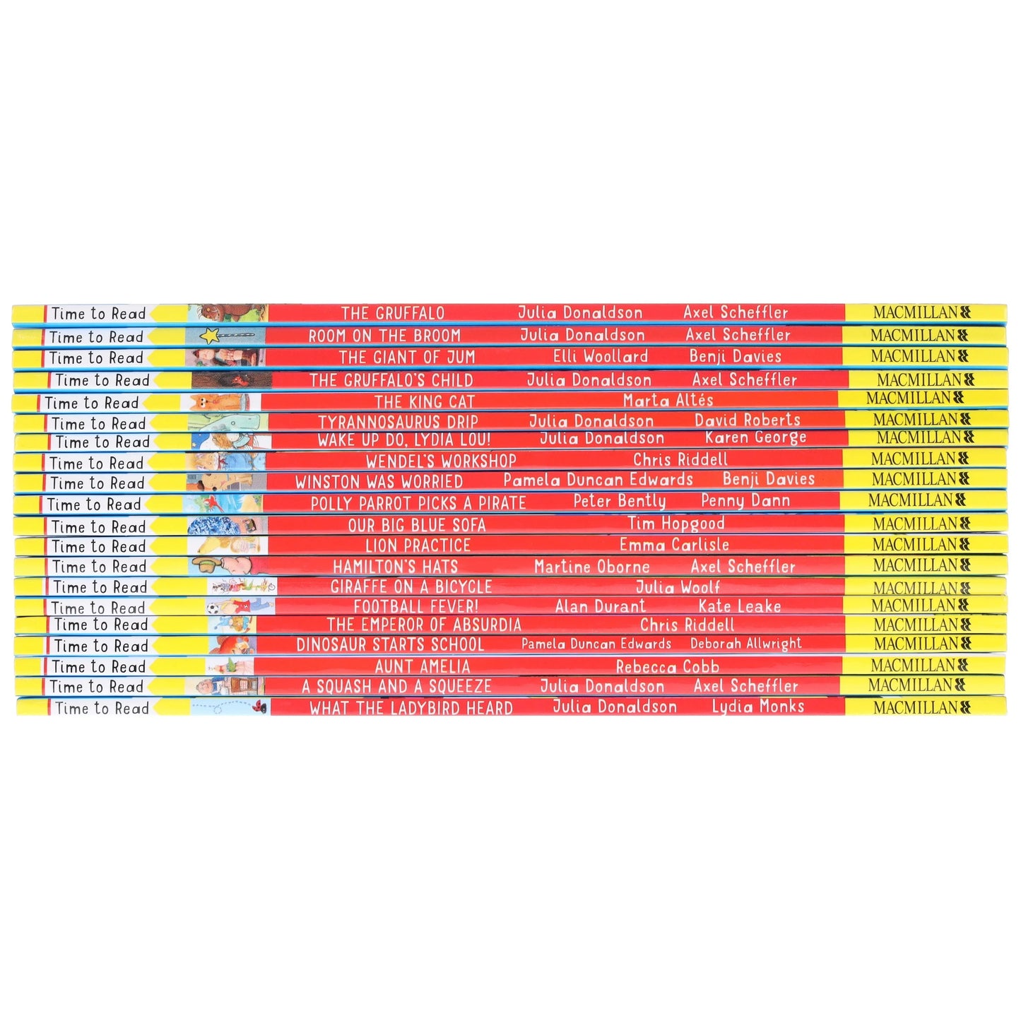 Time To Read Collection 20 Books Set By Julia Donaldson & Lydia Monks - Ages 3+ - Paperback