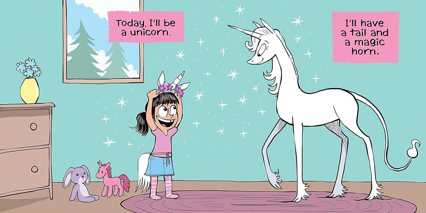 Today I Will Be a Unicorn (Boardbook)