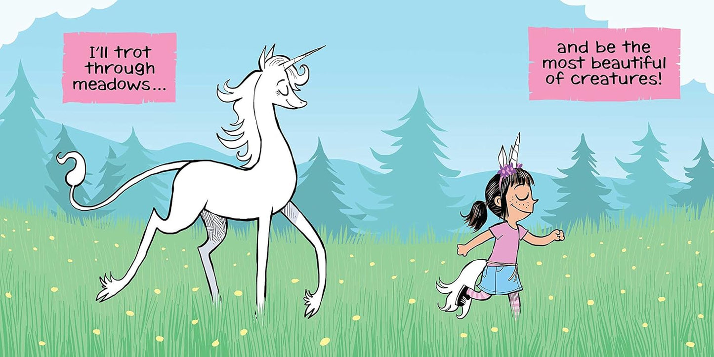 Today I Will Be a Unicorn (Boardbook)