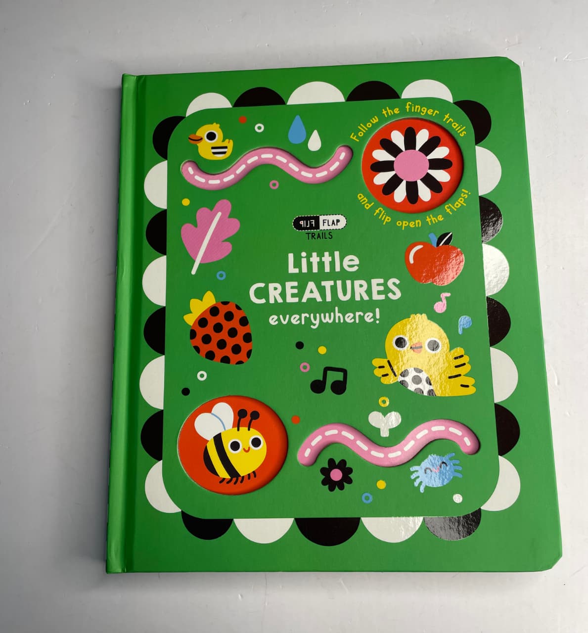 Flip Flap Finger Trail Lift-the-Flap Board Books for Toddlers | Interactive Sensory Learning Books