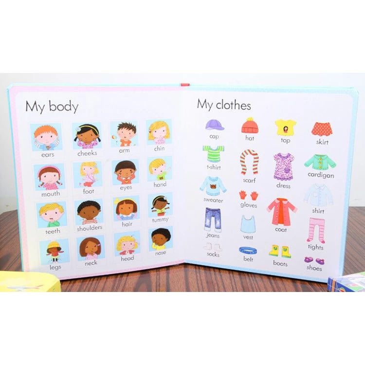 Usborne my first word book board book set