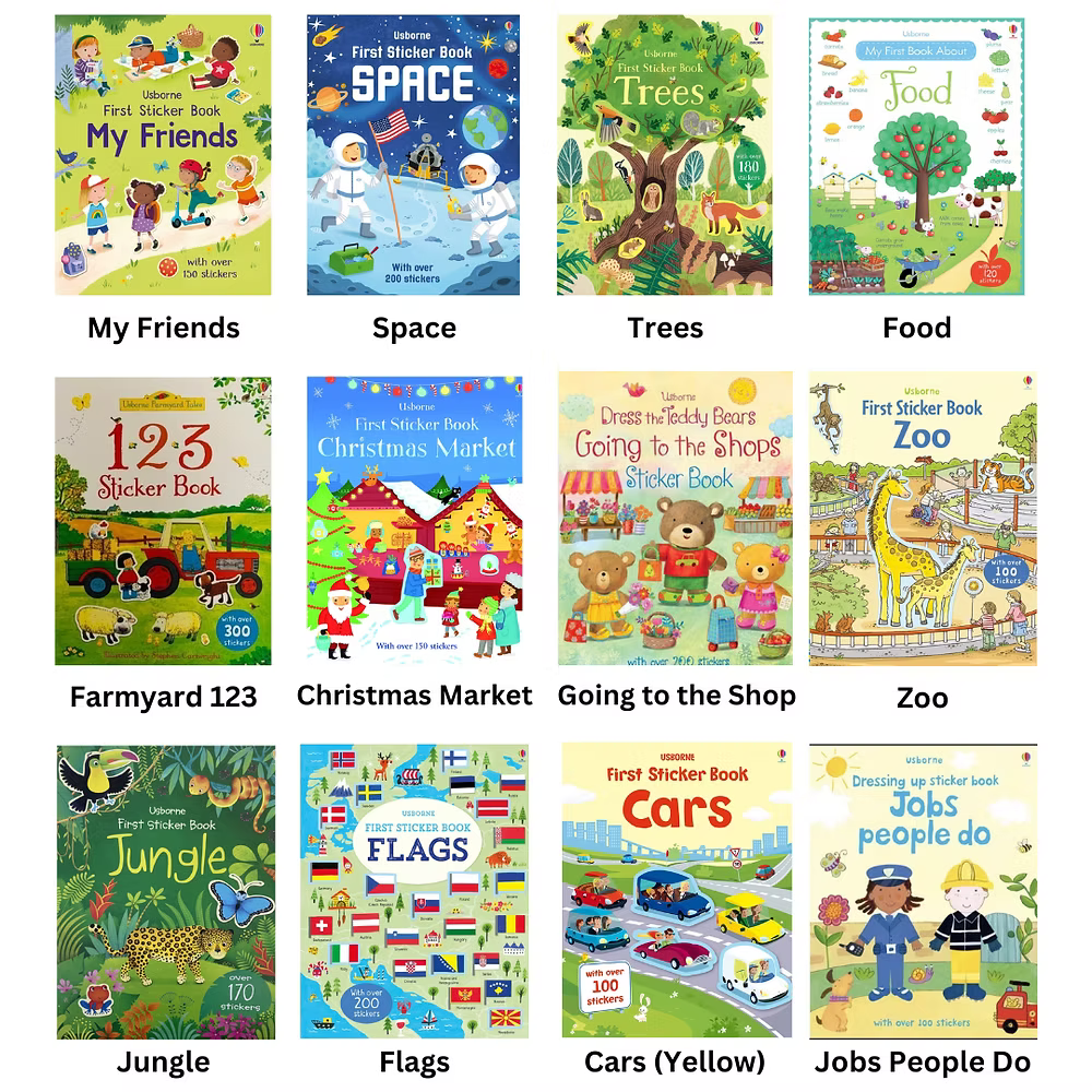 Usborne Sticker Books (Paperback)