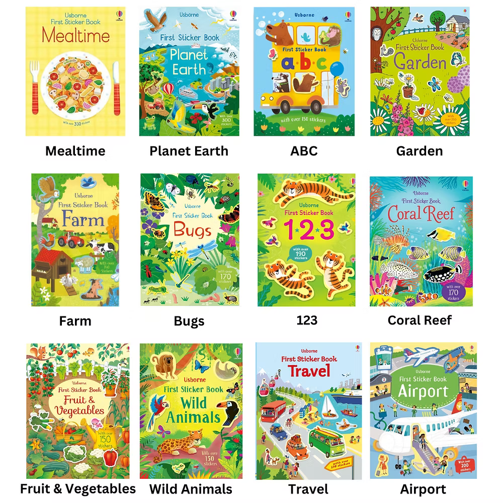 Usborne Sticker Books (Paperback)