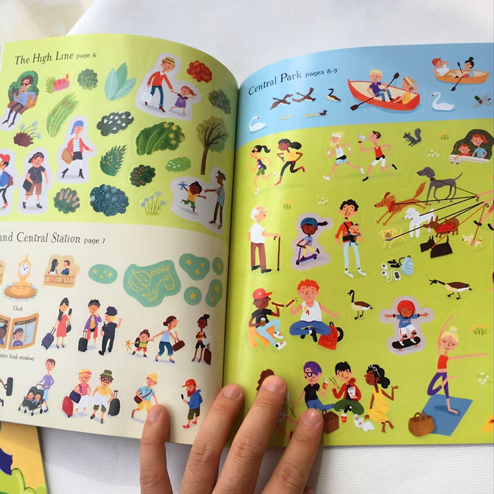 Usborne Sticker Books (Paperback)