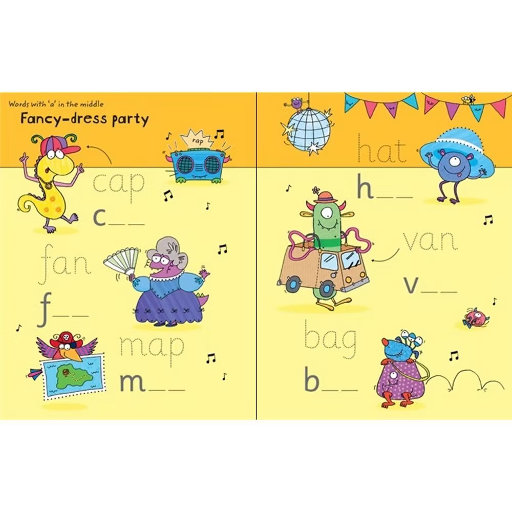 Usborne Wipe And Clean- Waterproof/ Tearproof (Paperback)