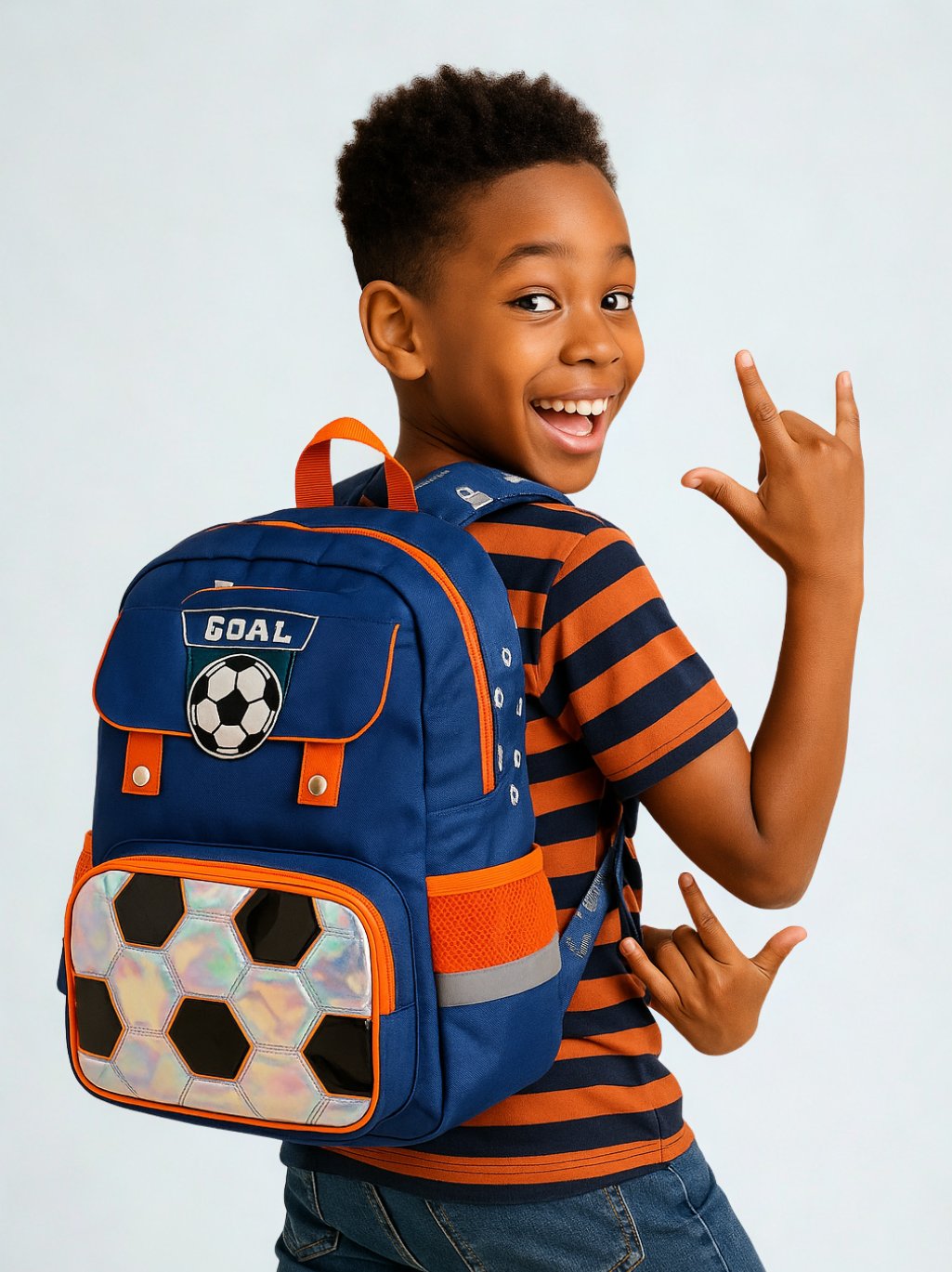 Children’s backpacks, bottles and watches for Kenyan school kids
