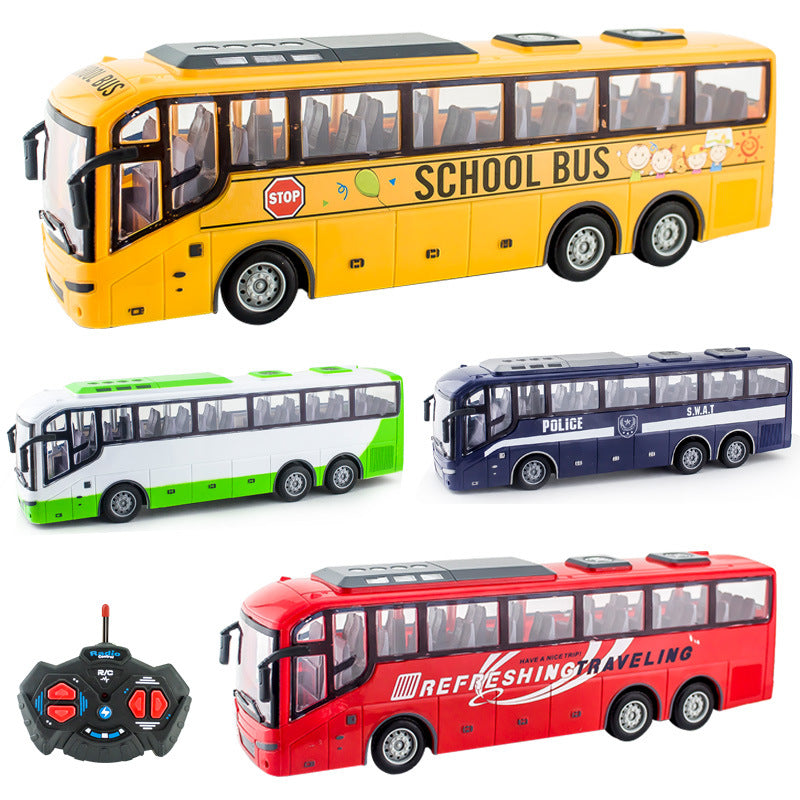 RC School Bus – Yellow Remote-Control City Bus