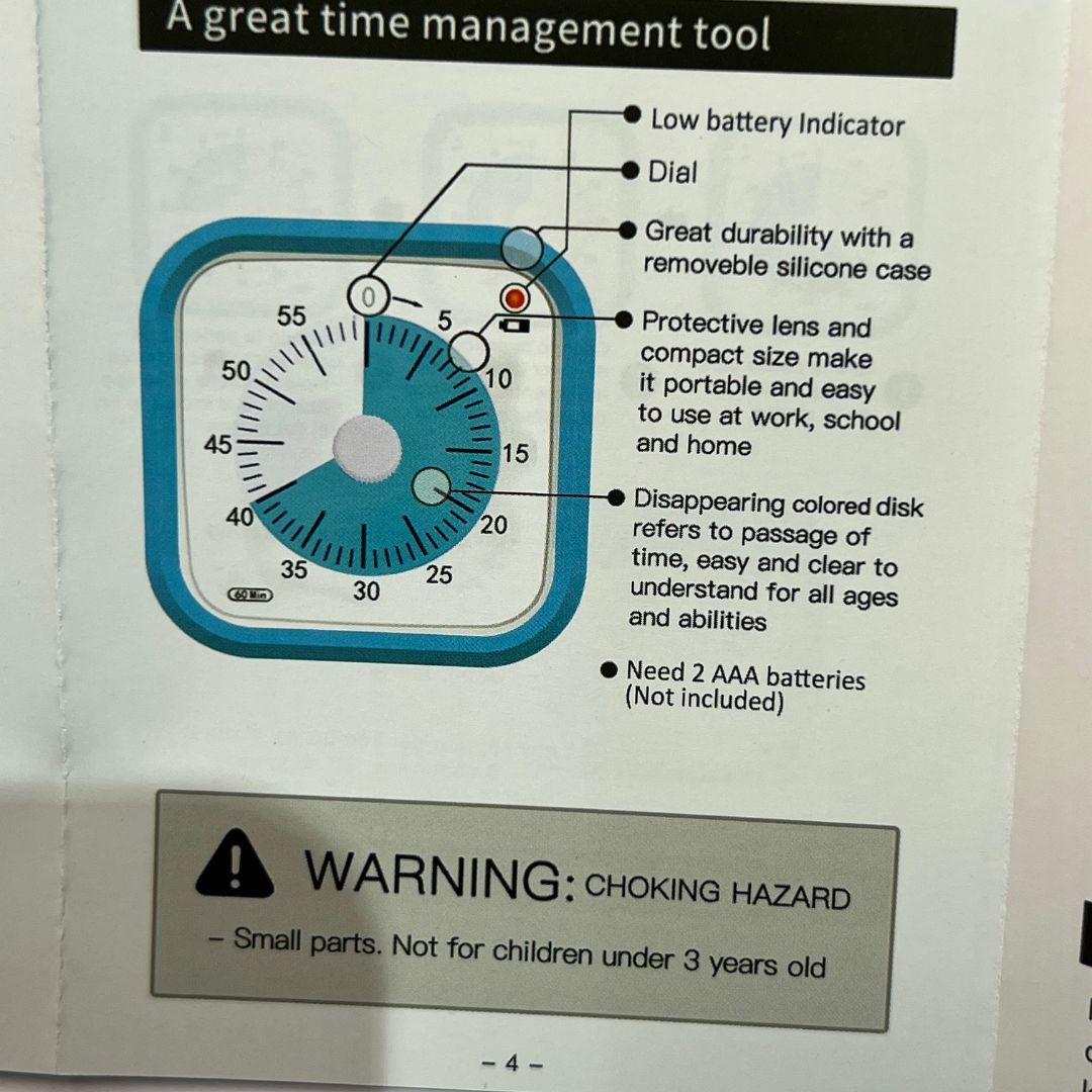 Visual Timer Alarm Clock