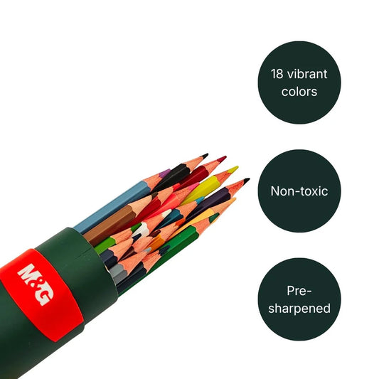 M&G Color Pencil 18 Colors 34362