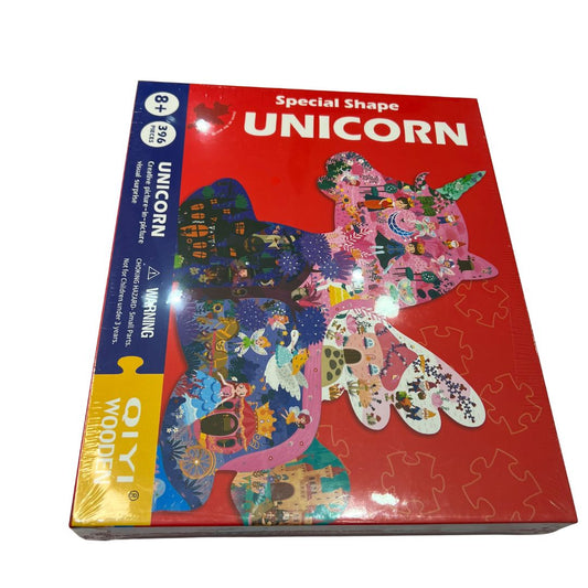 Unicorn Shaped Jigsaw Puzzle - 396 Pieces