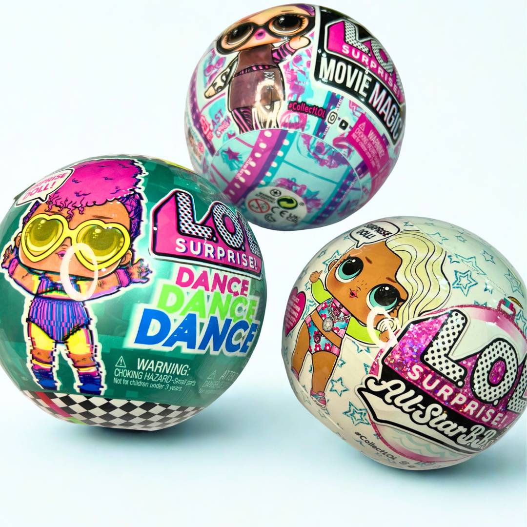 LOL Surprise! Collectible Doll Mystery Ball – Dance Dance Dance / Movie Magic / All-Star B.B.s
