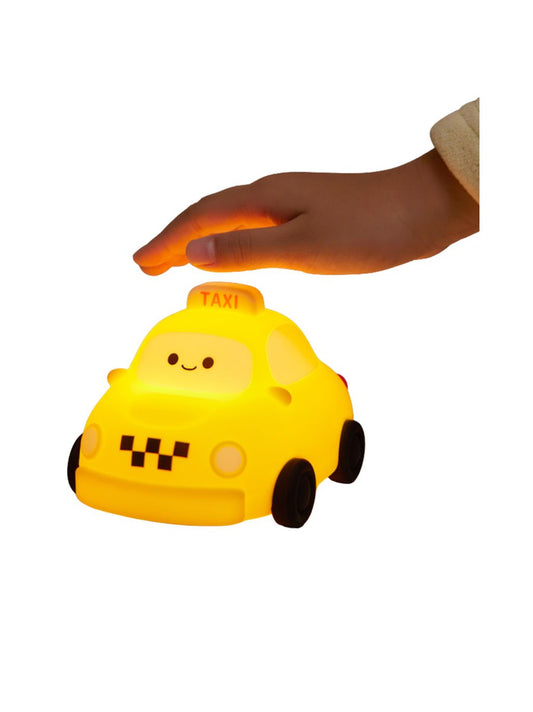 Rechargeable Car Night Light – Touch Taxi Lamp for Kids