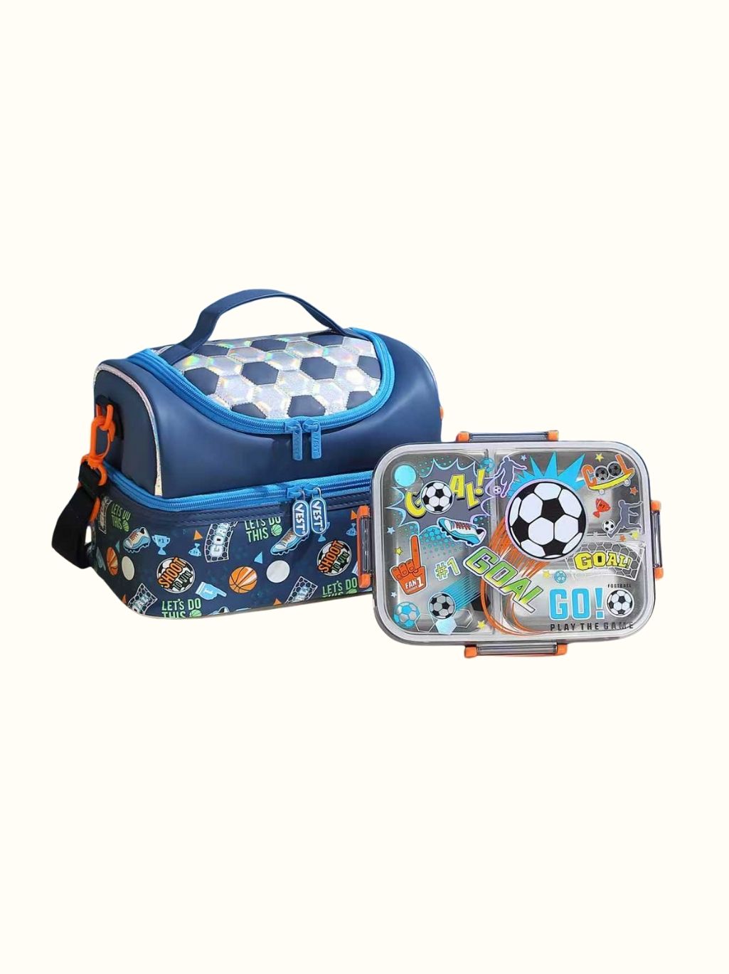 Themed Stainless Steel Lunch Box With Leak-Proof Compartments – 750Ml