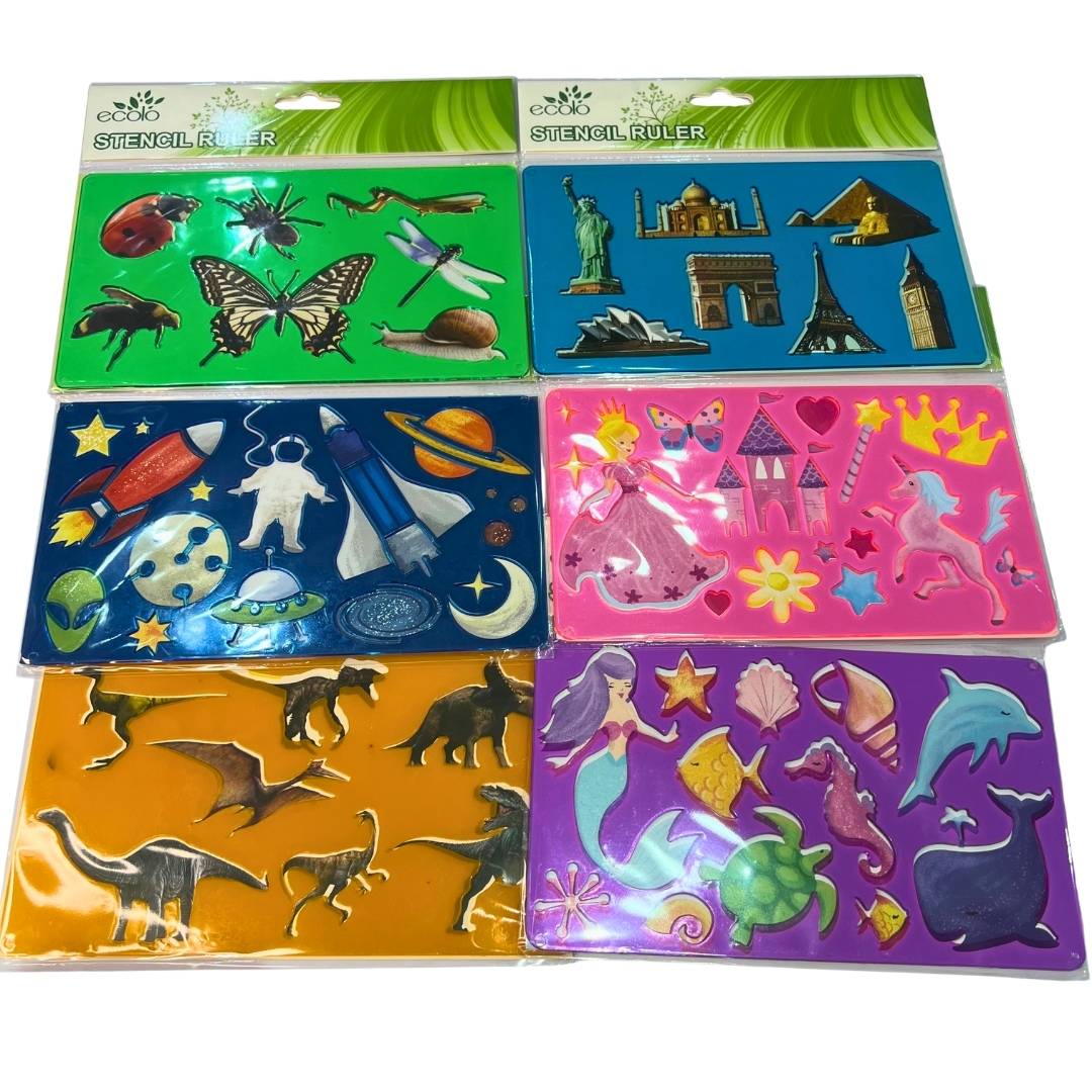 Stencil Ruler - Various Themes