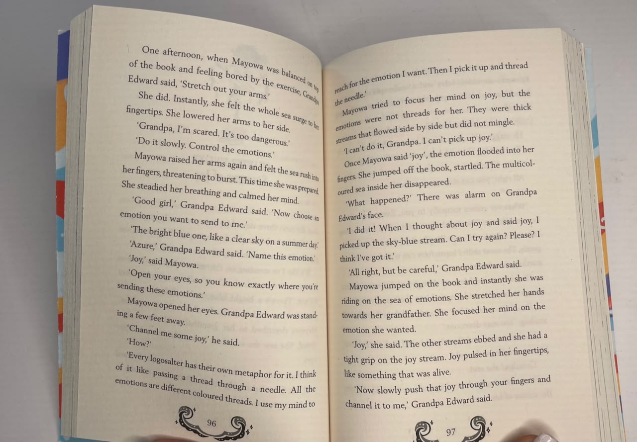 Mayowa And  The Sea Of Words