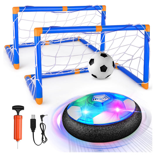 2-in-1 Multiplay Hover Soccer Ball Set with 2 Goals