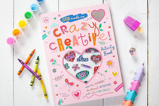 God Made Me Crazy Creative! Activity Book