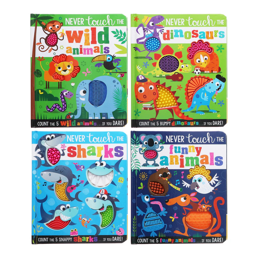 Never Touch The Animals Gift Set 4 Books Collection - Ages 1+ - Board Books