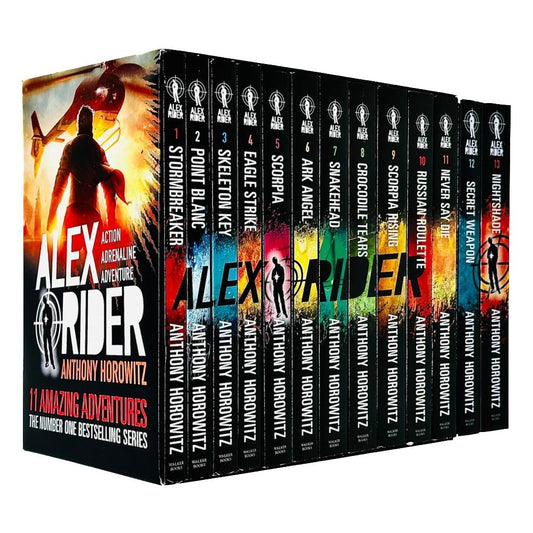 Alex Rider Series 13 Books Collection Paperback Set -Age-9+ By Anthony Horowitz